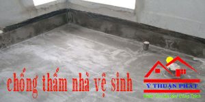 Công ty chuyên nhận chống thấm nhà vệ sinh TPHCM uy tín nhất