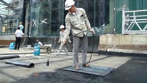 Báo giá thi công chống thấm màng khò nóng