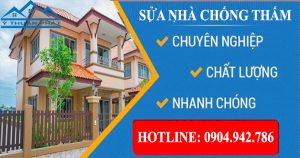 Sửa nhà chống thấm