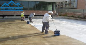 5 cách chống thấm sàn mái