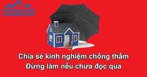 Kinh nghiệm lăn sơn chống thấm tường