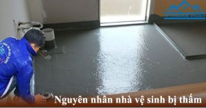 Nguyên nhân nhà vệ sinh bị thấm