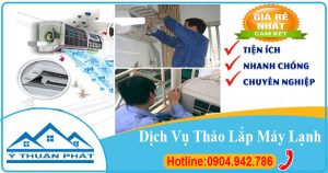 Tháo lắp máy lạnh