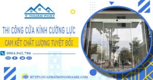 Cửa kính cường lực