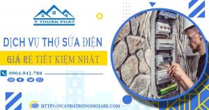 Bảng giá dịch vụ thợ sửa điện tại Nha Trang【Tiết kiệm 10%】