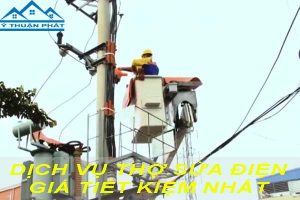 Giá dịch vụ thợ sửa điện tại quận Thanh Xuân【Tiết kiệm 10%】