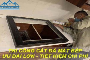 Báo giá cắt đá mặt bếp tại huyện Mỹ Đức【Ưu đãi giảm 10%】