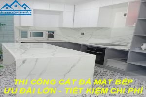 Báo giá cắt đá mặt bếp tại huyện Sóc Sơn【Ưu đãi giảm 10%】