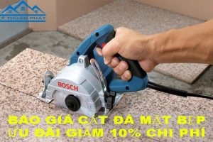 Báo giá cắt đá mặt bếp tại quận 10【Ưu đãi giảm 10% chi phí】