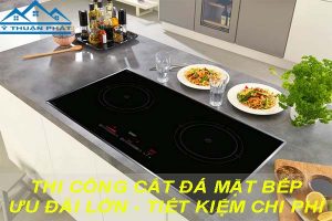 Báo giá cắt đá mặt bếp tại quận Long Biên【Ưu đãi giảm 10%】
