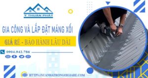 Gia công và lắp đặt máng xối tại KCN Bình Chiểu【Miễn phí】