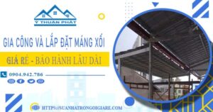 Gia công và lắp đặt máng xối tại KCN Tân Đông Hiệp – Miễn phí