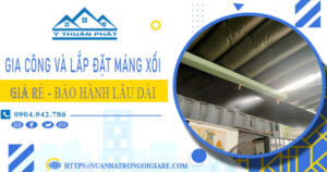 Gia công và lắp đặt máng xối tại Quận 5【Bảo hành miễn phí】