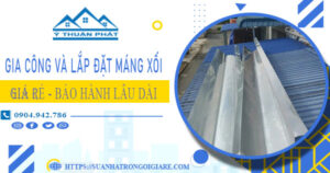 Gia công và lắp đặt máng xối tại Quận 9【Bảo hành miễn phí】