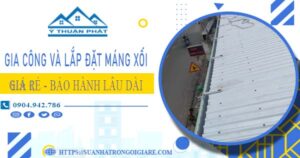 Gia công và lắp đặt máng xối tại Tp Bảo Lộc -【BH miễn phí】