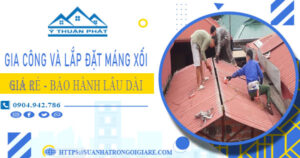 Gia công và lắp đặt máng xối tại Tp HCM【Bảo hành miễn phí】