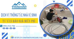 Tư vấn báo giá thông tắc nhà vệ sinh tại Bắc Giang【Miễn phí】