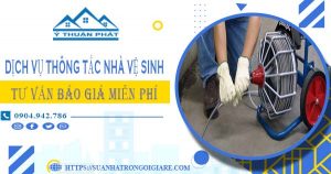 Tư vấn báo giá thông tắc nhà vệ sinh tại Hai Bà Trưng【Miễn phí】