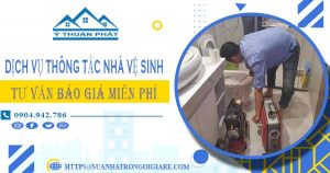 Tư vấn báo giá thông tắc nhà vệ sinh tại Hoàn Kiếm【Miễn phí】