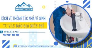 Tư vấn báo giá thông tắc nhà vệ sinh tại Khánh Hoà【Miễn phí】