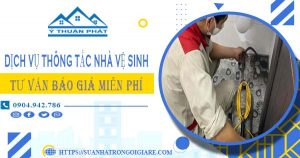 Tư vấn báo giá thông tắc nhà vệ sinh tại Mỹ Đức【Miễn phí】