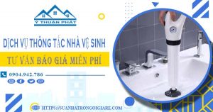 Tư vấn báo giá thông tắc nhà vệ sinh tại Quảng Nam【Miễn phí】