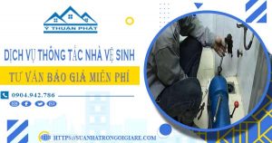 Tư vấn báo giá thông tắc nhà vệ sinh tại Quốc Oai【Miễn phí】