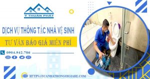 Tư vấn báo giá thông tắc nhà vệ sinh tại Thường Tín【Miễn phí】