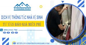 Tư vấn báo giá thông tắc nhà vệ sinh tại Tp Hạ Long【Miễn phí】