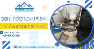 Tư vấn báo giá thông tắc nhà vệ sinh tại Tp Sông Công【Miễn phí】