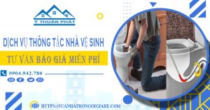 Tư vấn báo giá thông tắc nhà vệ sinh tại Tp Tân Uyên【Miễn phí】