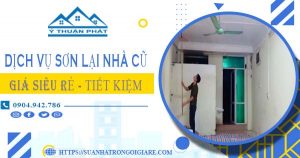 Báo giá dịch vụ thợ sơn lại nhà cũ tại Tp Bà Rịa【Chỉ 15k/m²】