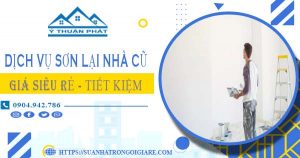 Báo giá dịch vụ thợ sơn lại nhà cũ tại Vũng Tàu【Chỉ 15 k/m²】