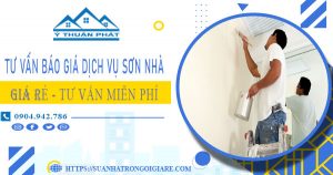 Hỗ trợ tư vấn báo giá dịch vụ sơn nhà ở tại Long An【Miễn phí】