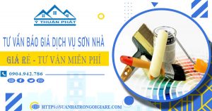 Hỗ trợ tư vấn báo giá dịch vụ sơn nhà ở tại Tp Bà Rịa miễn phí