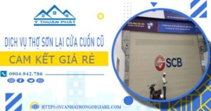 Dịch vụ thợ sơn lại cửa cuốn cũ tại Đồng Nai -【Cam kết giá rẻ】