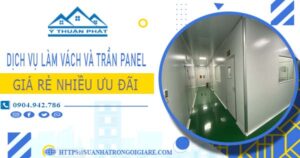 Bảng giá vách và trần Panel tại Biên Hoà -【Ưu đãi giảm 20%】
