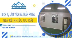 Bảng giá vách và trần Panel tại Bình Phước -【Ưu đãi giảm 20%】