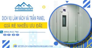 Bảng giá vách và trần Panel tại Hà Nội -【Ưu đãi giảm 20%】