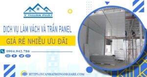 Bảng giá vách và trần Panel tại Long An -【Ưu đãi giảm 20%】