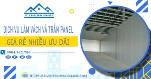 Bảng giá vách và trần Panel tại Nhơn Trạch -【Ưu đãi giảm 20%】