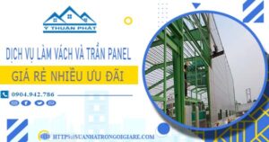 Bảng giá vách và trần Panel tại Quận 7 -【Ưu đãi giảm 20%】
