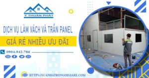 Bảng giá vách và trần Panel tại Quận 9 -【Ưu đãi giảm 20%】