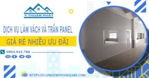 Bảng giá vách và trần Panel tại Tân Bình -【Ưu đãi giảm 20%】