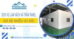Bảng giá vách và trần Panel tại Tây Ninh -【Ưu đãi giảm 20%】