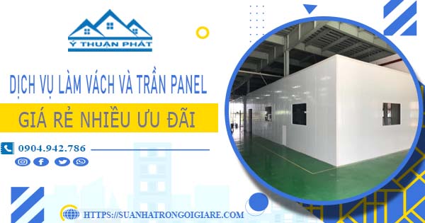 Bảng giá vách và trần Panel tại Tây Ninh -【Ưu đãi giảm 20%】