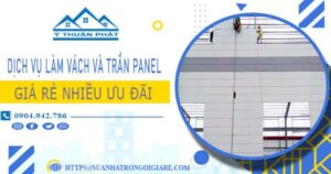 Bảng giá vách và trần Panel tại Thủ Dầu Một -【Ưu đãi giảm 20%】