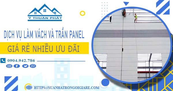 Bảng giá vách và trần Panel tại Thủ Dầu Một -【Ưu đãi giảm 20%】