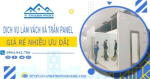 Bảng giá vách và trần Panel tại Vũng Tàu -【Ưu đãi giảm 20%】